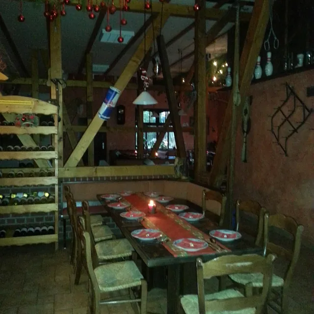 Bowling Scheune & Pizzeria Heise Gedeckter Tisch im Restaurant